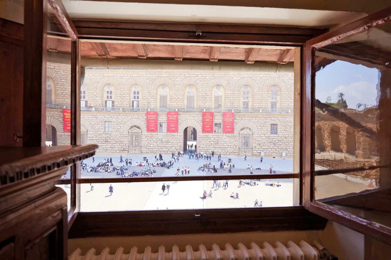 Panoramic View 2 Pitti Palace Close 2Ponte Vecchio فلورنس المظهر الخارجي الصورة